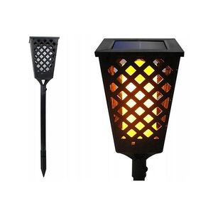 LED solárna lampa so senzorom LED/0, 6W/5, 5V IP65 2000 mAh 107 cm čierna SOLAR SPARK vyobraziť