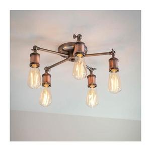 Endon 76336 - Bodové svietidlo HAL 5xE27/40W/230V matný chróm/medená 76336 vyobraziť