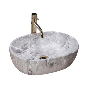 REA-U9888 - Umývadlo na dosku LARA 35x48, 5 cm keramika/imitácia kameňa REA-U9888 vyobraziť