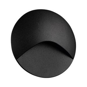 39121 - LED Schodiskové svietidlo EXIN LED/2, 5W/230V 3000K IP65 čierne okrúhle 39121 vyobraziť