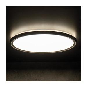 31515 - LED stropné svietidlo AZPO LED/18, 5W/230V priemer 29 cm IP54 čierne 31515 vyobraziť