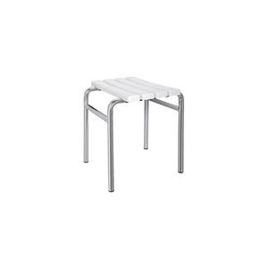 BEMETA Stolička 44x45 cm strieborná/biela 338125071 vyobraziť