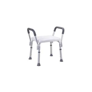 BEMETA Stolička 55, 5x56 cm strieborná/biela 353125103 vyobraziť