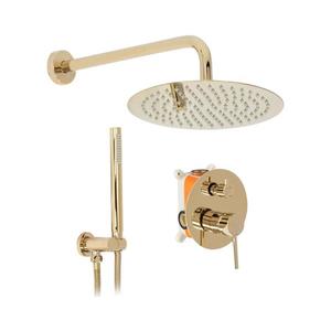 REA-P4110 - Sprchová súprava s podomietkovou batériou LUNGO zlatá REA-P4110 vyobraziť