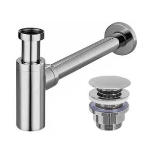 REA-A5693 - Umývadlový sifón s výpusťou CLICK-CLACK, lesklý chróm REA-A5693 vyobraziť