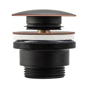 REA-A5218 - Výpusť do umývadla CLICK-CLACK, priemer 6, 4 cm, čierna REA-A5218 vyobraziť