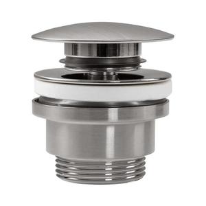 REA-A6000 - Umývadlová výpusť CLICK-CLACK, priemer 6, 4 cm, kartáčovaný nikl REA-A6000 vyobraziť