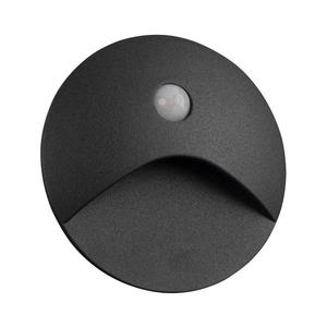 39137 - LED schodové svietidlo so senzorom EXIN 2, 5W/230V 4000K IP65 antracitové, okrúhle 39137 vyobraziť