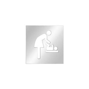 BEMETA Ikona Prebaľovňa 12x12 cm nerez/strieborná 111022062 vyobraziť