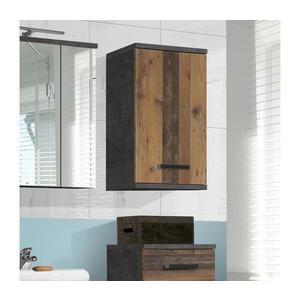 Nástenná kúpeľňová skrinka VENOM antracit/hnedá VERH10-C764 vyobraziť