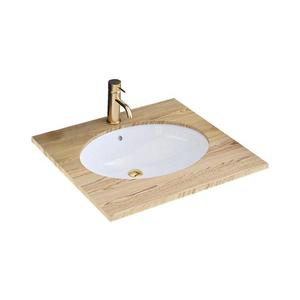 REA-U6330 - Zapustené umývadlo NEL 39x47, 5 cm keramika/lesklá biela REA-U6330 vyobraziť