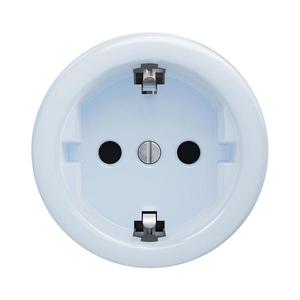 lap - Retro domová zásuvka bez rámčeka SCHUKO 230V/16A modrá M/ZS vyobraziť