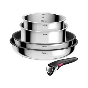 Tefal - 5-dielna sada riadu INGENIO COOK nerez L881S504 vyobraziť