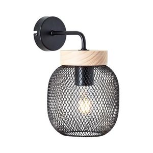 Brilliant - Nástenné svietidlo GIADA 1xE27/40W/230V čierne 99107/76 vyobraziť