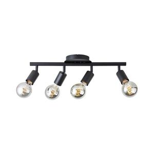 Brilliant - Bodové svietidlo TIFFANY 4xE27/28W/230V čierna 99683/06 vyobraziť