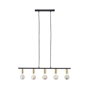 Brilliant - Luster na lane KERRY 5xE27/40W/230V čierna/mosadz 99713/72 vyobraziť