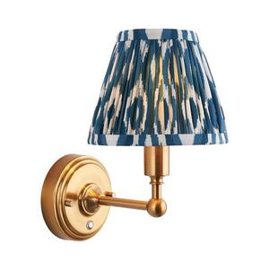 Endon 114827 - LED Stm. nabíjacia nástenná lampa BURLEY LED/1, 5W/5V mosadz/modrá 114827 vyobraziť