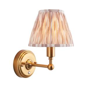 Endon 114831 - LED Stm. nabíjacia nástenná lampa BURLEY LED/1, 5W/5V mosadz/béžová 114831 vyobraziť