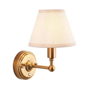 Endon 114830 - LED Stm. nabíjacia nástenná lampa BURLEY LED/1, 5W/5V mosadz/krémová 114830 vyobraziť