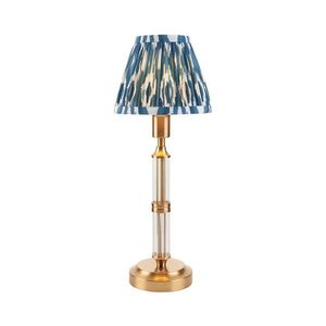 Endon 114846 - LED Stm. nabíjacia stolná lampa MORTON LED/1, 5W/5V mosadz/modrá 114846 vyobraziť