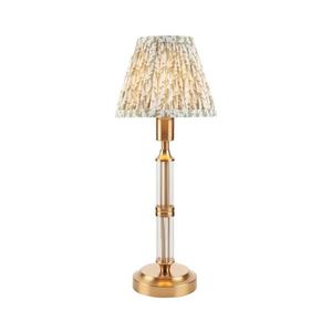 Endon 114838 - LED Stm. nabíjacia stolná lampa MORTON LED/1, 5W/5V mosadz/zelená 114838 vyobraziť