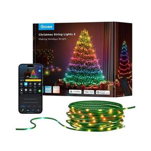 Govee - LED RGBICW Vonkajšia vianočná reťaz 2700-6500K 20m Wi-Fi Matter IP66 H80C4C41 vyobraziť