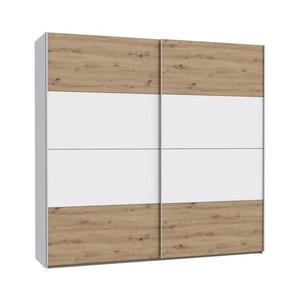 Šatníková skriňa KARO 220x210 cm biela/dub artisan SHMS92411-M576 vyobraziť