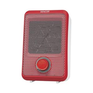 Sencor - Teplovzdušný ohrievač 600W/230V červená/biela 41008543 vyobraziť