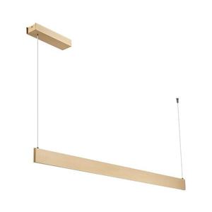 LED luster na lanku LINEA LED/36W/230V 3000/4000/5700K CRI 90 zlatý ML1785 vyobraziť