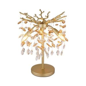 Globo 64138TG - Stolná lampa QUEENA 3xE14/40W/230V zlatá 64138TG vyobraziť