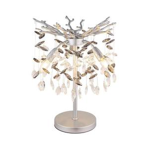 Globo 64138TS - Stolná lampa QUEENA 3xE14/40W/230V strieborná 64138TS vyobraziť