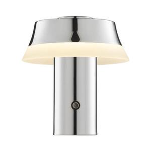 Brilliant - LED dotyková stmievateľná nabíjateľná stolná lampa KINICH LED/2, 5W/5V 2700K lesklý chróm G60265/75 vyobraziť