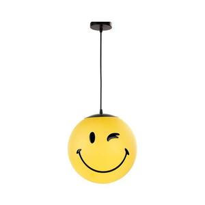 ONLI - Detský závesný luster na lanku SMILEY 1xE27/15W/230V žltá SM-2001/S30Y01 vyobraziť