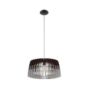 Eglo 96956 - Luster na lanku ARTANA 1xE27/60W/230V šedá/čierna 480mm 96956 vyobraziť