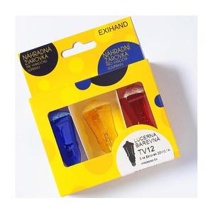 SADA 3 x Náhradná žiarovka LANTERN E10/20V/0, 1A farebná 169700.B vyobraziť