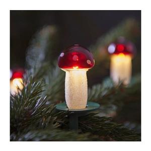 Vianočná reťaz TOADSTOOL 12xE10/10, 7m červená 162119 vyobraziť