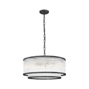 Zuma Line P0528-06H-P7AC - Luster na reťazi SERGIO 6xE14/60W/230V čierna P0528-06H-P7AC vyobraziť