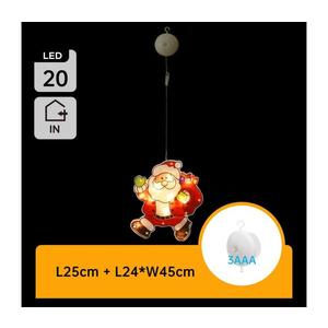 B.V. - LED Vianočná dekorácia LED/3xAAA Santa 45cm B10303K6B vyobraziť