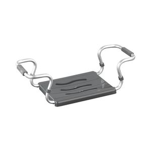 WENKO 73392500-Sedátko do kúpeľne – bezpečnosť v kúpeľni, 26x18 cm, strieborné/antracitové 73392500 vyobraziť