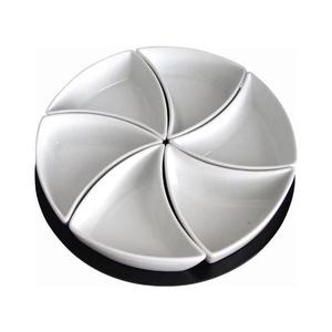 UTC Sada misiek s podnosom TORO 6 ks keramika/drevo 590051 vyobraziť