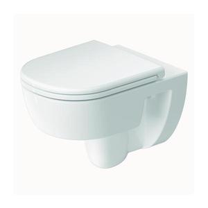 Duravit 45130900B2 - Závesné WC s sedátkom D-CODE, keramika/lesklá biela 45130900B2 vyobraziť