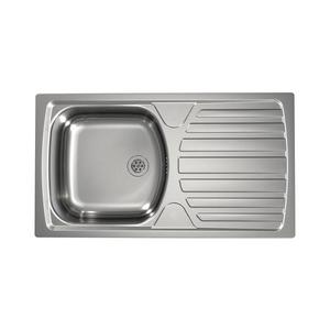 ALVEUS 1136534 - Kuchynský drez BASIC 78x43, 5 cm matná oceľ/satin 1136534 vyobraziť