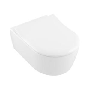 Villeroy & Boch 5656RSR1 - Závesné WC so sedátkom SoftClose AVENTO keramika/biela 5656RSR1 vyobraziť