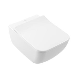 Villeroy & Boch 4611RS01 - Závesné WC s WC sedátkom SoftClose CELLO, keramika/biela 4611RS01 vyobraziť