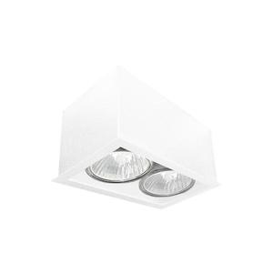 - Brosline 1081 - Bodové svietidlo CAGE 2xGU10/10W/230V biela 1081 vyobraziť