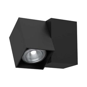 - Brosline 2292 - Nástenné bodové svietidlo CUBE 1xGU10/10W/230V čierna 2292 vyobraziť