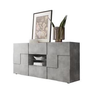 MC Akcent Komoda SERIAN šedý betón 201308-07 vyobraziť