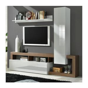 MC Akcent Obývacia stena LENOR biela/dub 759030MR vyobraziť