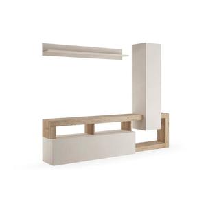 MC Akcent Obývacia stena LENOR kašmír/hnedá 753130K vyobraziť