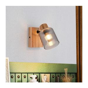 Brilagi - Nástenné bodové svietidlo HYGGE 1xE14/15W/230V kaučukovník/dymová BRI438 vyobraziť